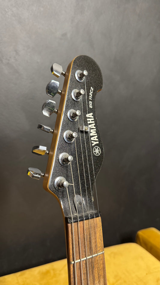 Guitar - Custom Signed Black Worn Yamaha