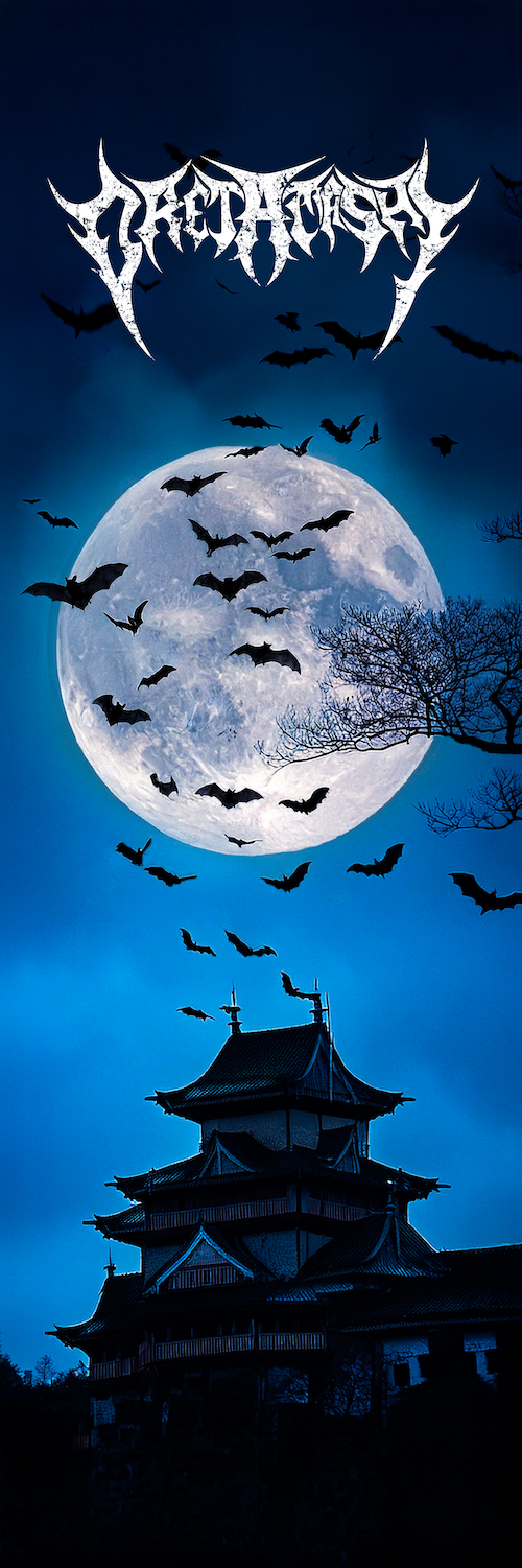 Temple Moon Bookmark