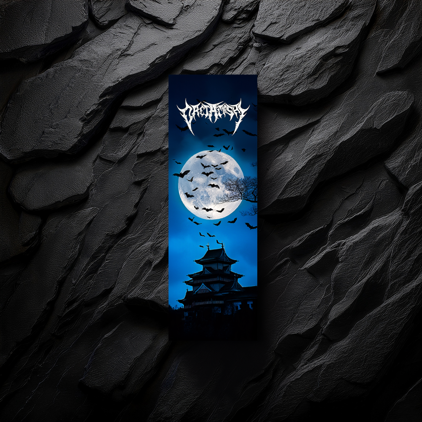 Temple Moon Bookmark
